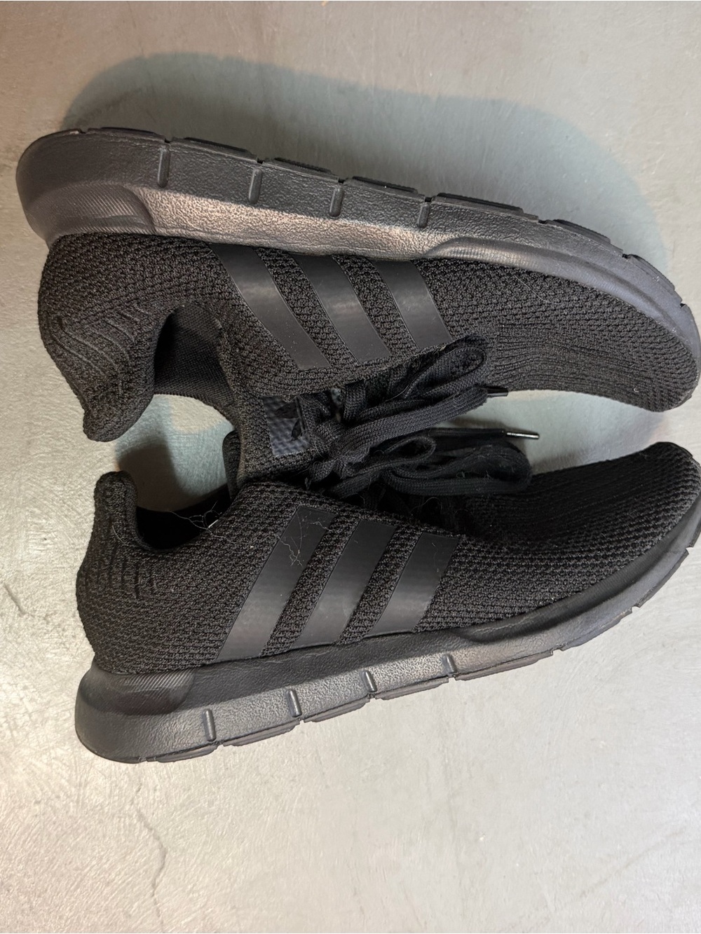 adidas Black Knit Casual Sneakers